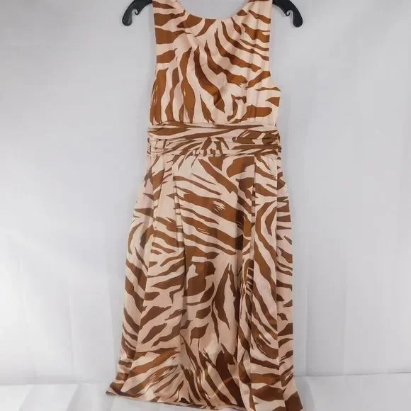 Marc by Marc Jacobs Zebra Print Sleeveless Dress - Picture 2 of 8